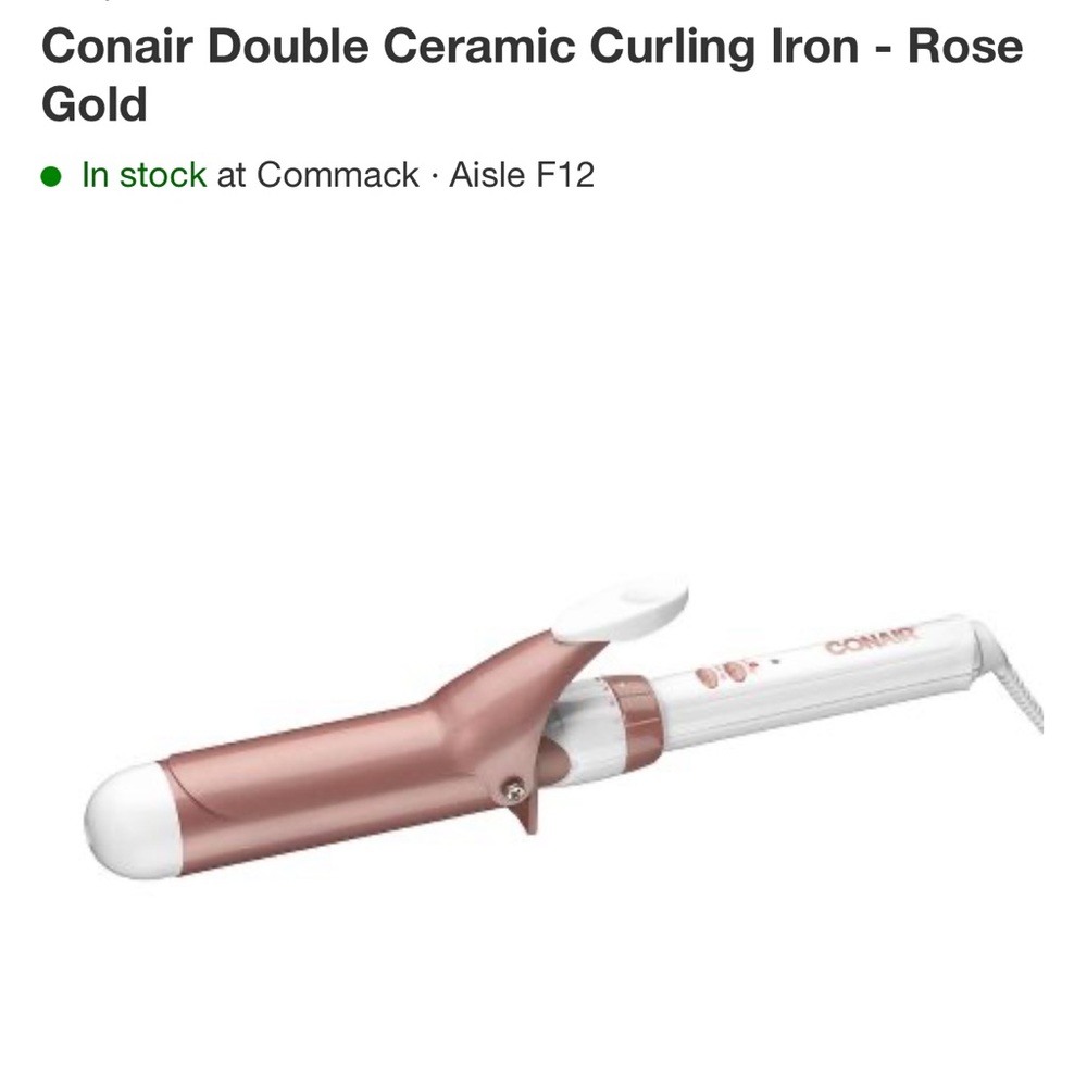 Conair curling iron